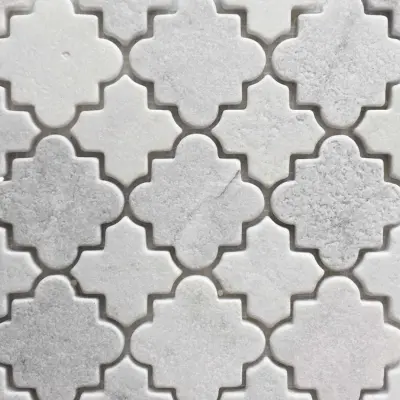Cairo Carrara Tumbled Mosaic