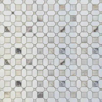 Crystallis Viola Oro & Thassos Mosaic