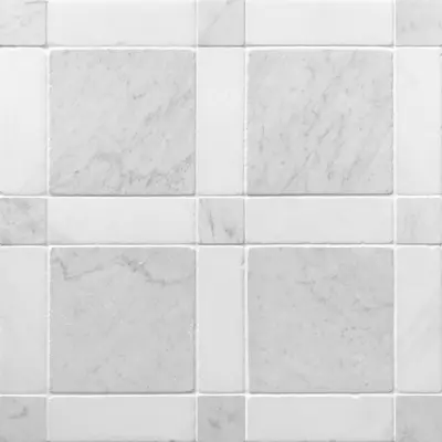 Lyon Carrara C & Oriental White Mosaic