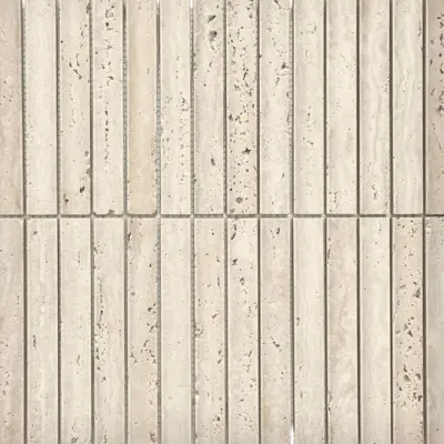 Mini Concave Travertine Classico Mosaic