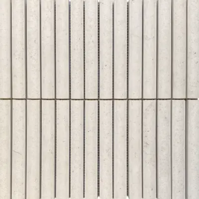 Mini Concave Utica Limestone Mosaic