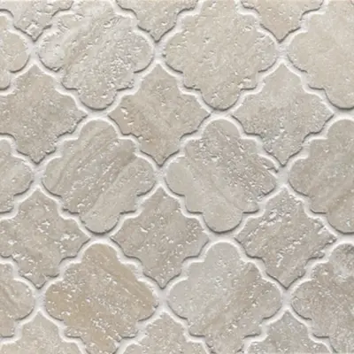 Notre Dame Weathered Travertine Classico Tumbled Mosaic