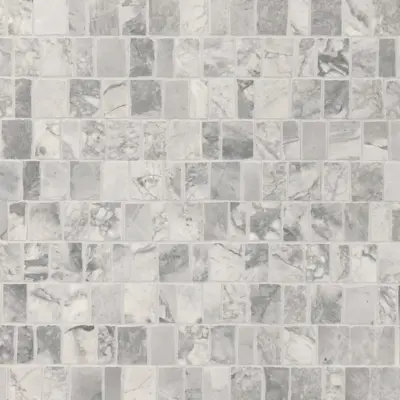 Olivetti Superwhite Quartzite Mosaic - Image 3