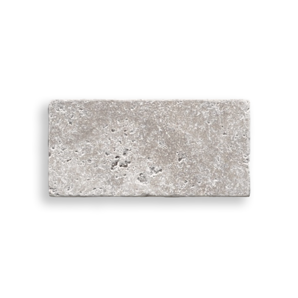 Pietra Mura Travertine Noce Tumbled Tile - Image 2