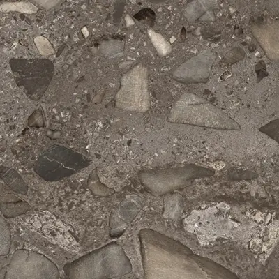 Sassi Pebble Terrazzo Look Antracite Tile